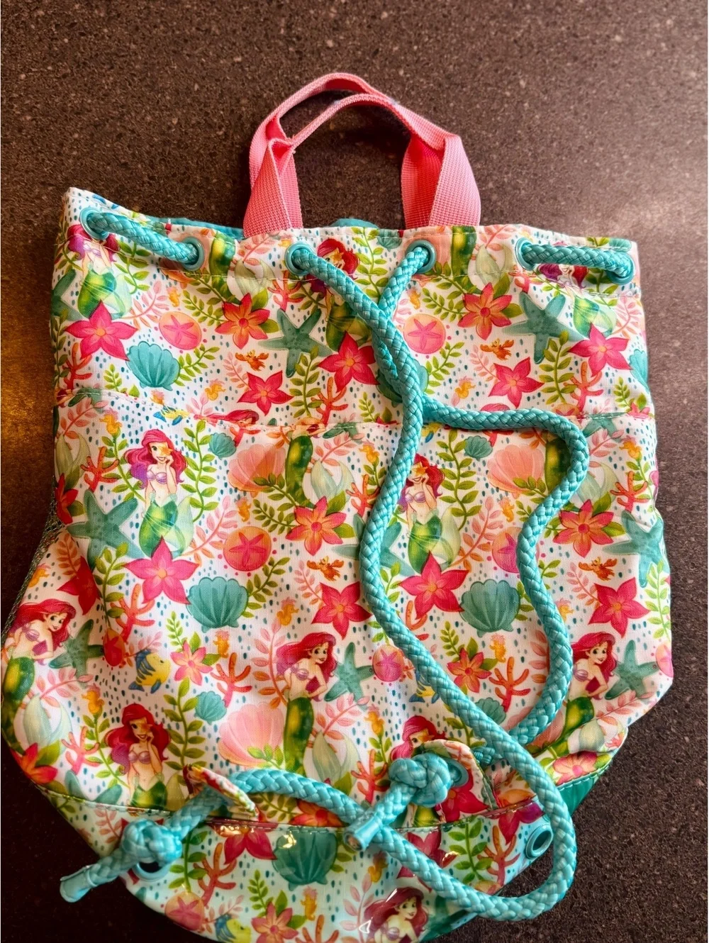 Disney store the little mermaid beach / swim bag